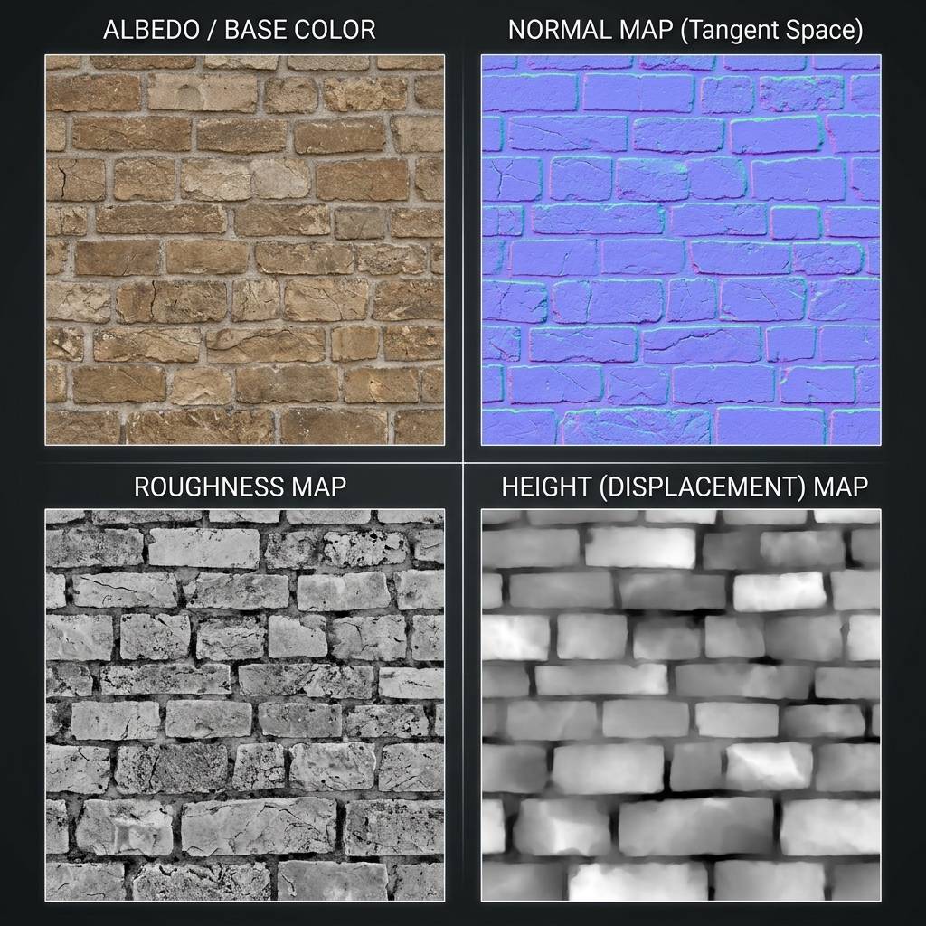Identify Textures AI Generated PBR Textures Guide: 3D Material Workflows (2026 ...